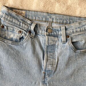 Levi’s 501 Light Blue Denim Jeans